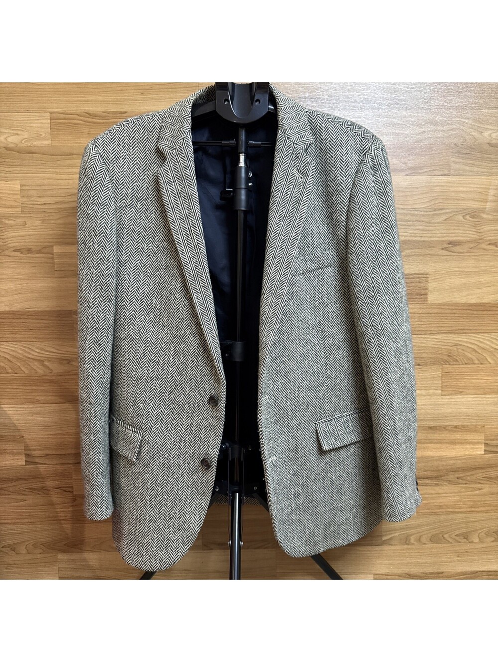 J.Crew FA09 Tweed Blazer Jacket Mens 44R Wool Blend 90% Wool Sports Coat 17569